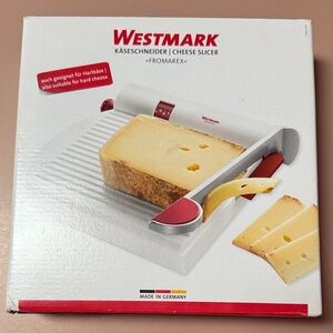 Westmark  Cheese Slicer with Red Accents made in Germany